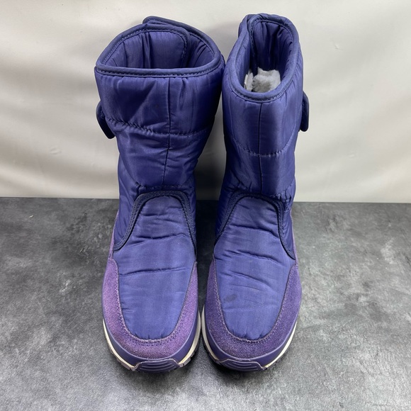 Rubber Duck Women’s Shoes Purple 8.5 W Wide Suede Slip On  Waterproof Boots - Picture 14 of 16